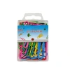 Wholesale 50mm colored paper clips, box packaging, candy-colored plastic-coated creative paper clips, paper clips, document fixing pins Application Scenario